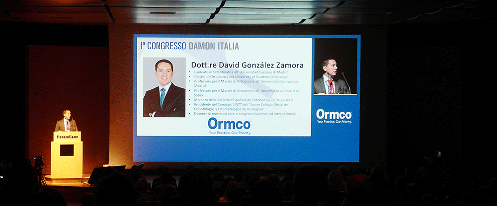 Ortodoncia Madrid - David Gonzalez Zamora - I Congresso Damon Italia