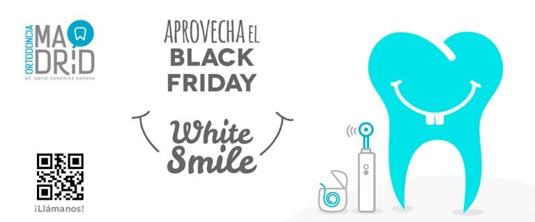 Black Friday en Ortodoncia Madrid - Blanqueamiento dental